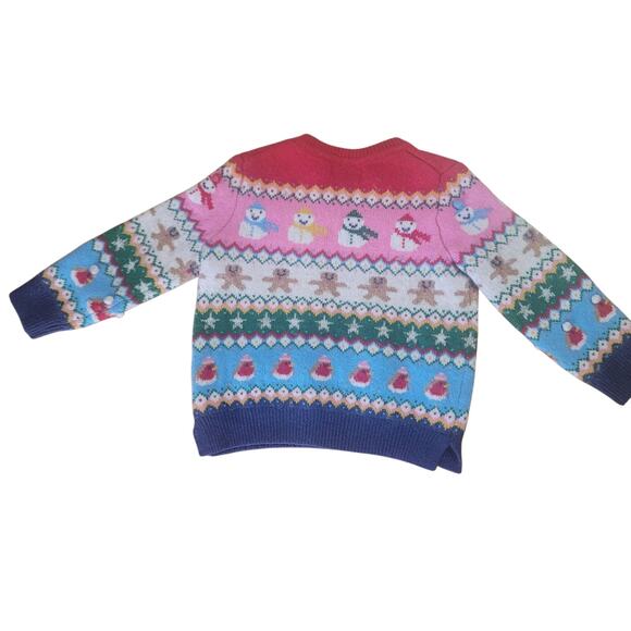 Mini Boden Holiday/Christmas Fairisle Sweater, limited edition Size 3-4Y - Picture 5 of 7